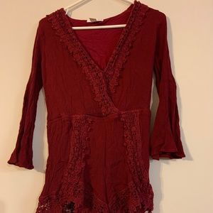 deep-v romper